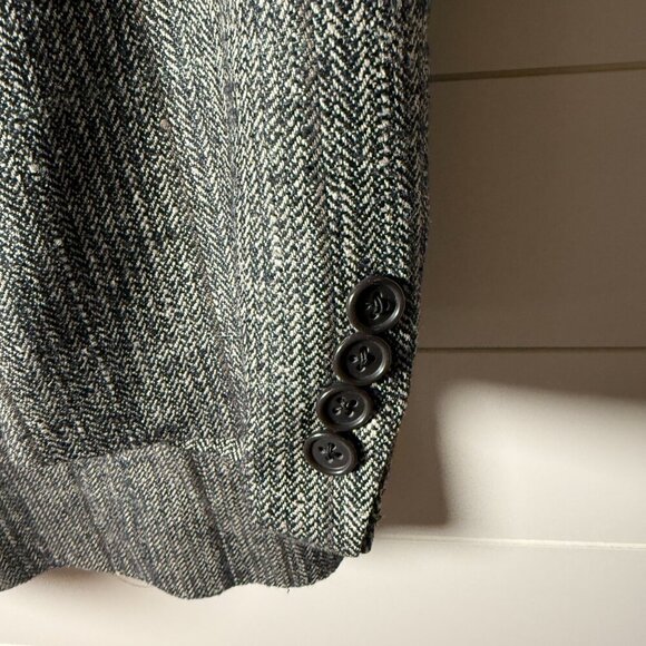 Christian Dior Monsieur Blazer Jacket Men's 100% Silk, Fully Lined Gray/Black - Picture 5 of 10